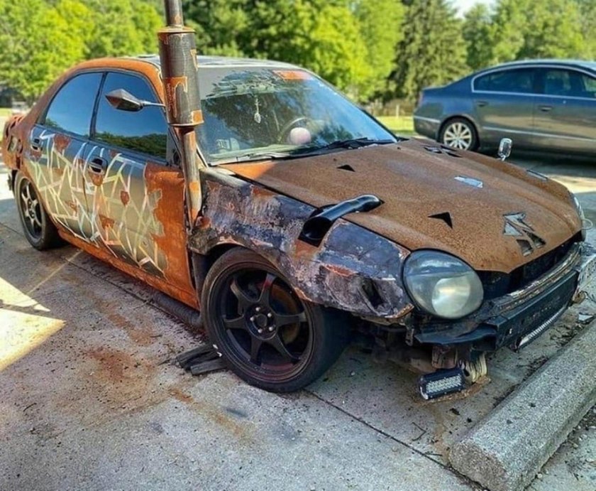 ВАЗ 2110 rat look