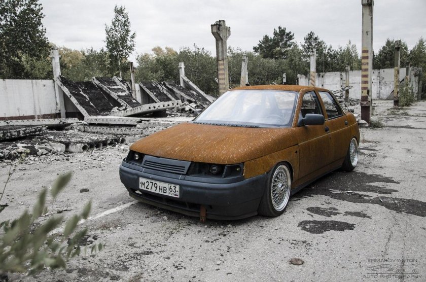 ВАЗ 2110 rat look