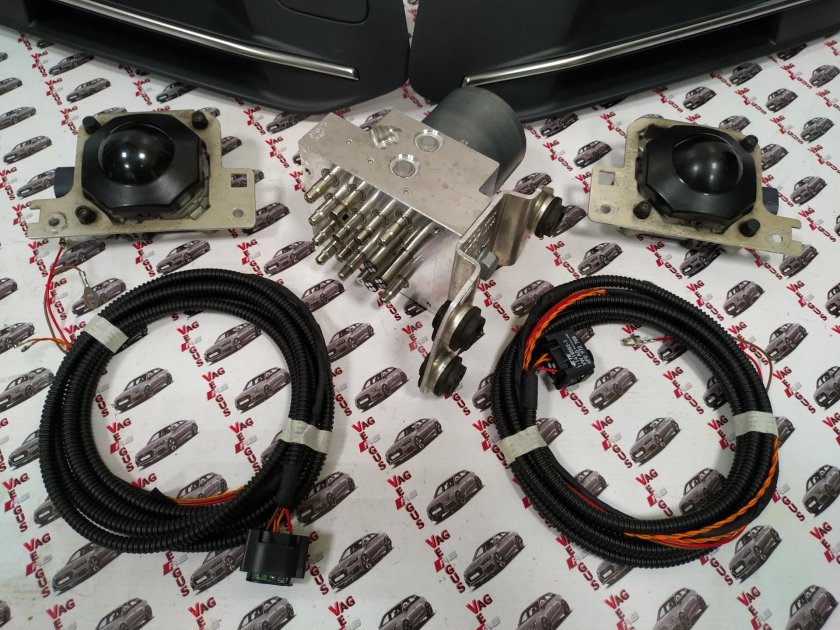 Блок контроля электроручника ауди а6