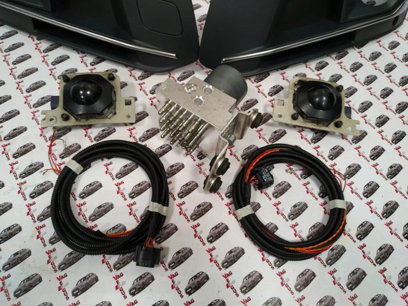 Audi q7 радар круиз контроля