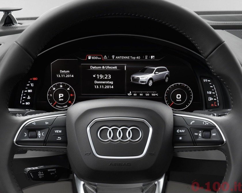 Планшет в Audi q7