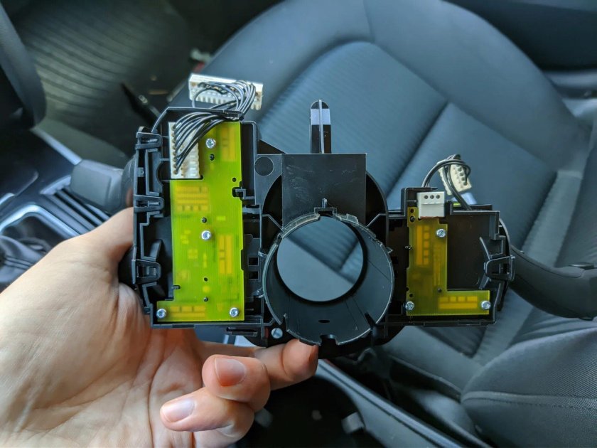 Подрулевой переключатель шкода октавия а7