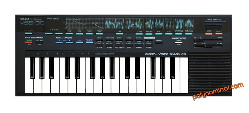 Yamaha Sampler Keyboard 80s