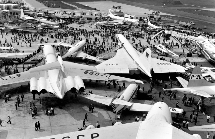 Авиасалон Ле Бурже 1965