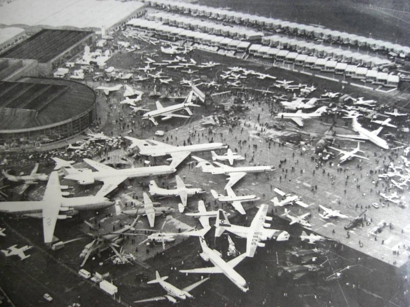 Авиасалон Ле Бурже 1965