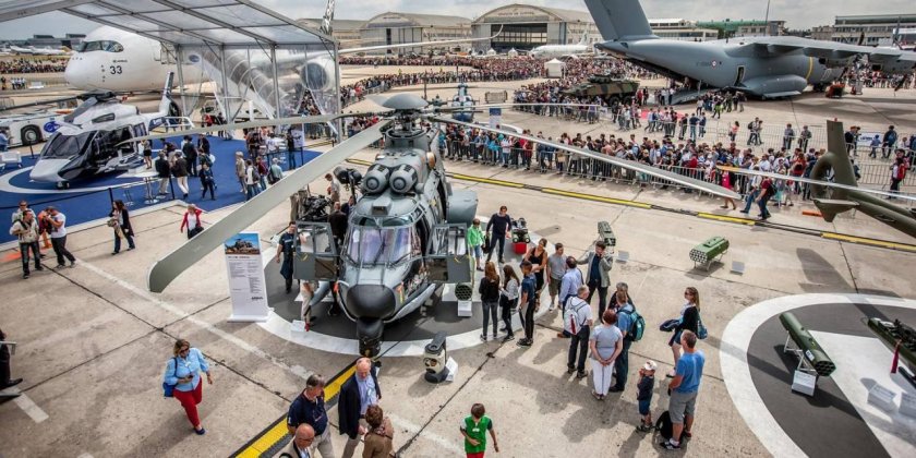 Международный авиасалон Ле Бурже