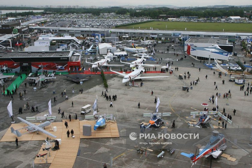 Авиасалон Ле Бурже 1965