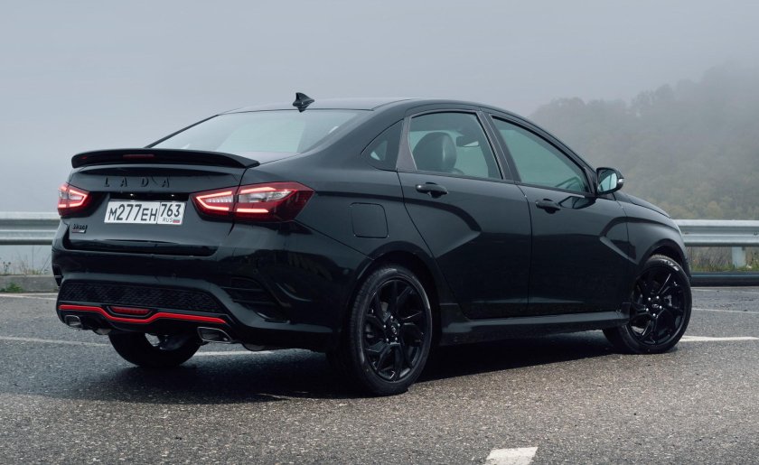 Лада Веста спортлайн Блэк эдишн