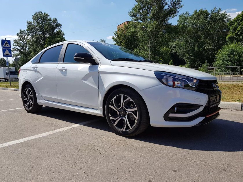 Лада Веста спорт r18