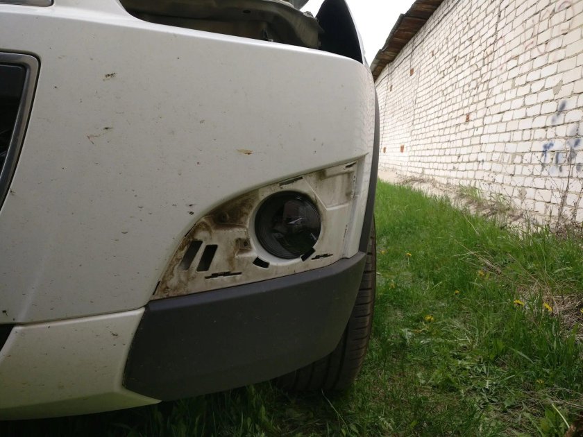 Противотуманная фара шевроле каптива