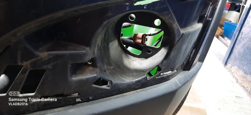 Шевроле Эпика установка туманок