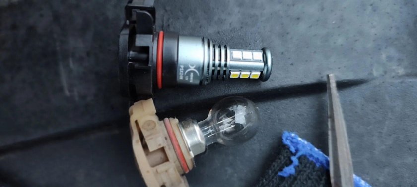 Лампочки в противотуманные фары