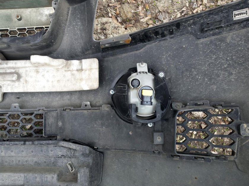 Регулировка противотуманных фар Шевроле Каптива с140