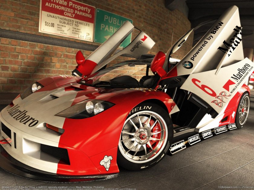 MCLAREN f1 гоночный