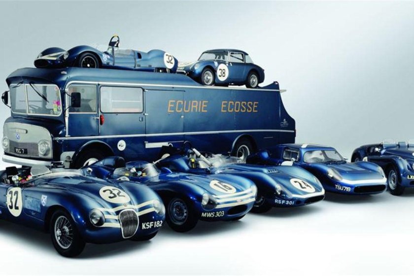 Коллекция гоночных автомобилей