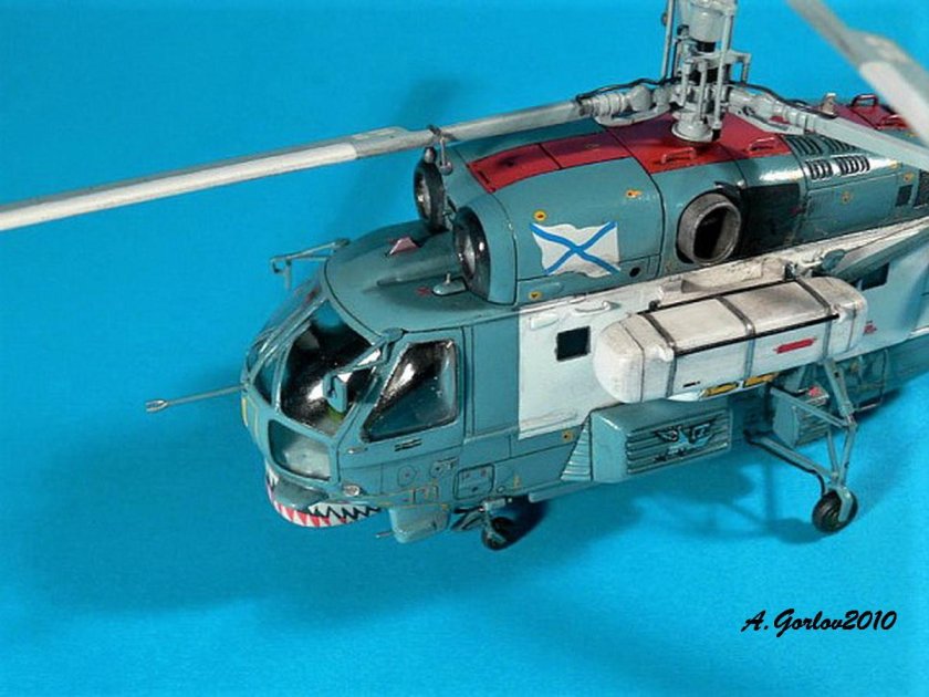 Модель вертолета ка 27