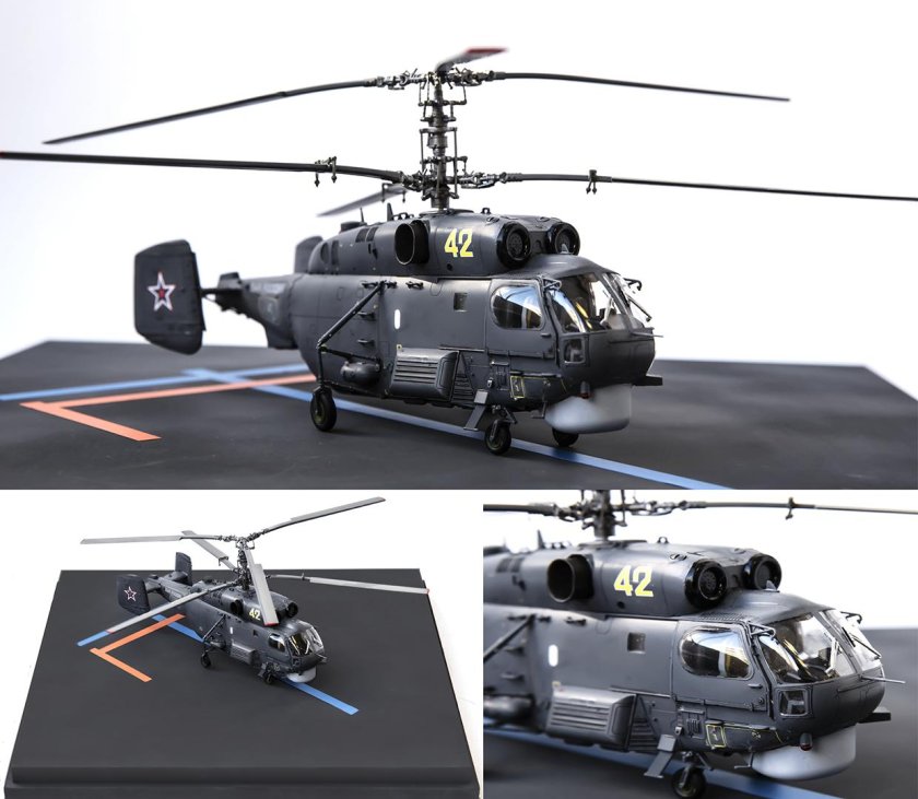 Модель вертолета ка 27