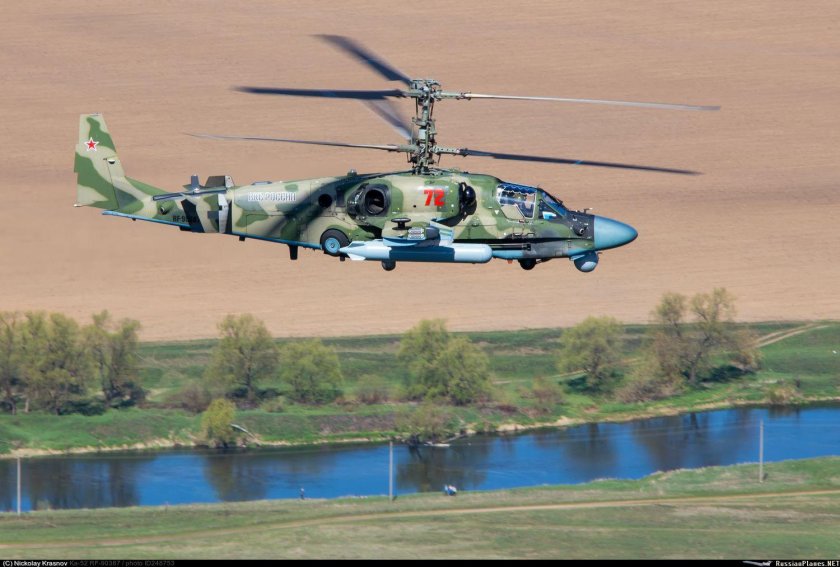 Вертолёт к-52 Аллигатор