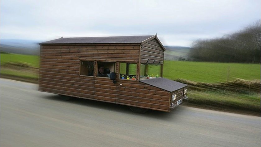 Сарай на колесах