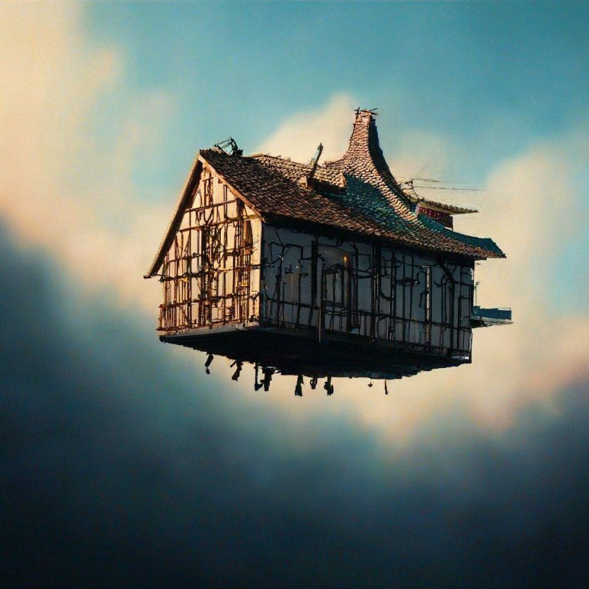 Flying house