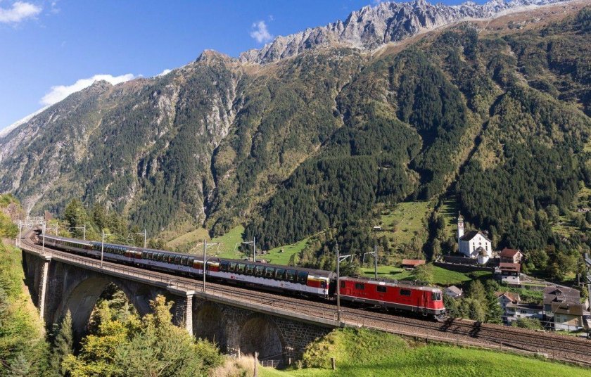 Панорамный экспресс Швейцария