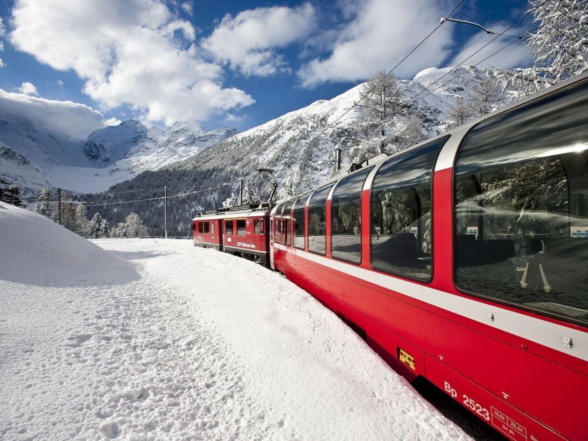Glacier Express Швейцария