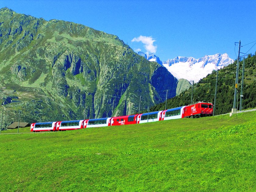 Гласье экспресс Швейцария
