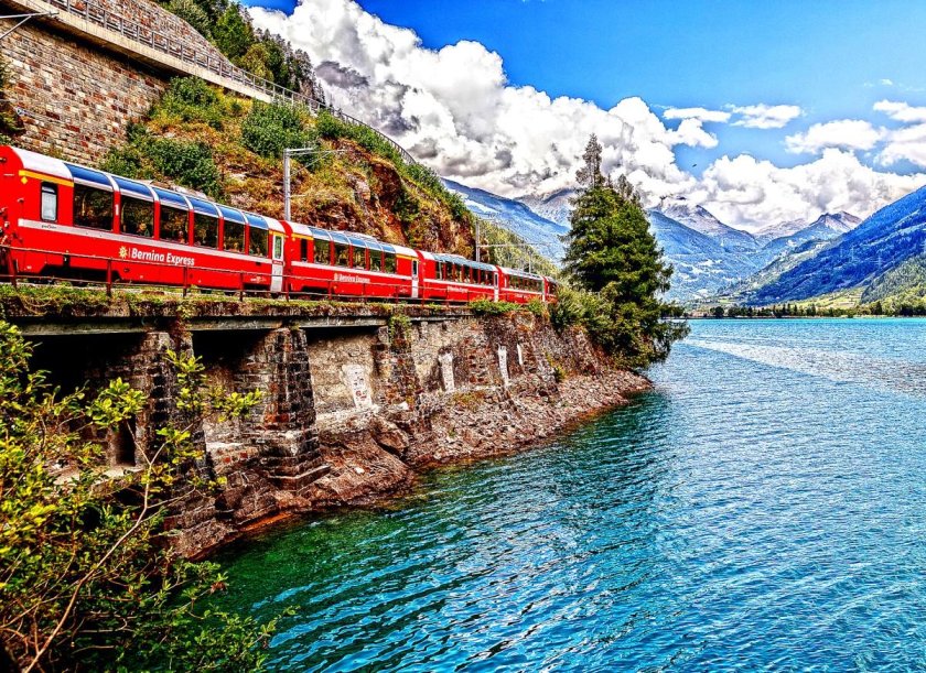 Бернина экспресс Швейцария