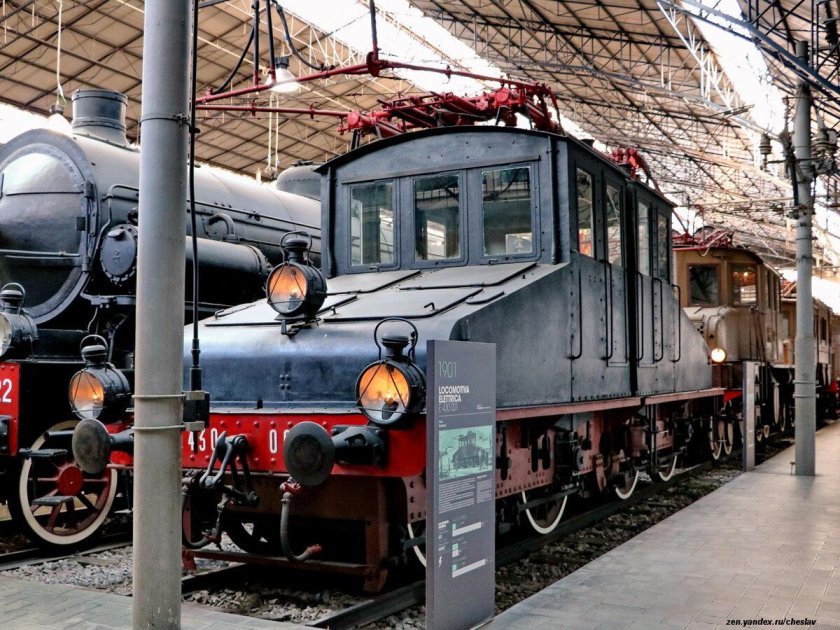 Паровозы италии