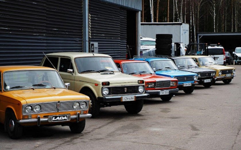 Жигули в Финляндии