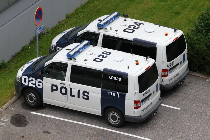 Финские полицейские машины