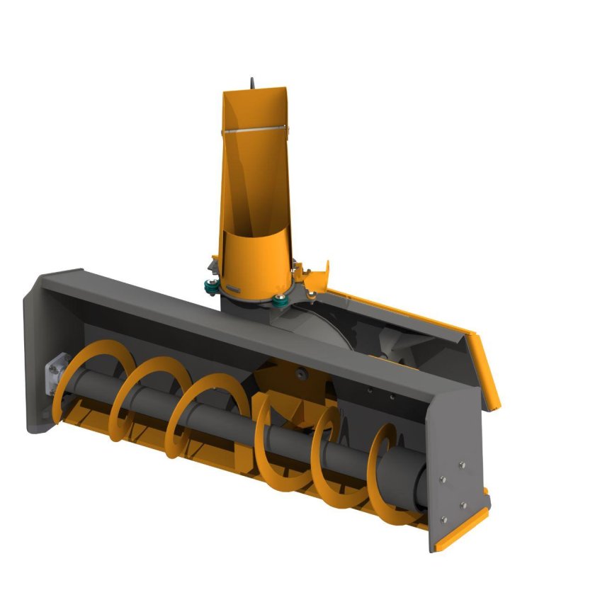 Снегометатель шнекороторный