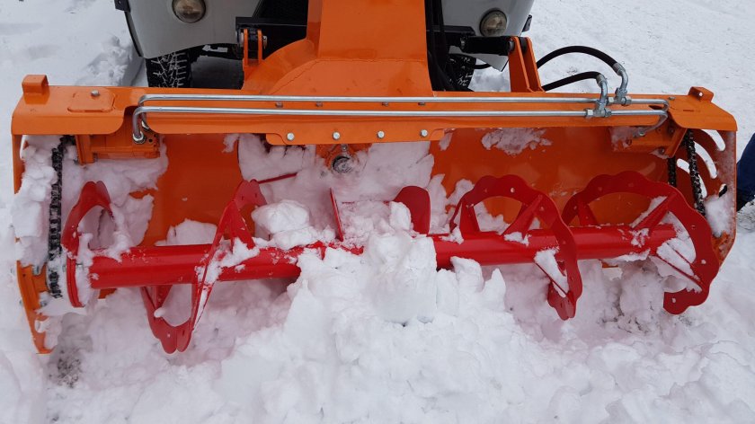 Снегоочиститель шнекороторный