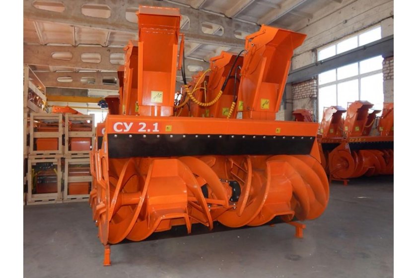 Снегоуборочная машина Су 2.1 ом