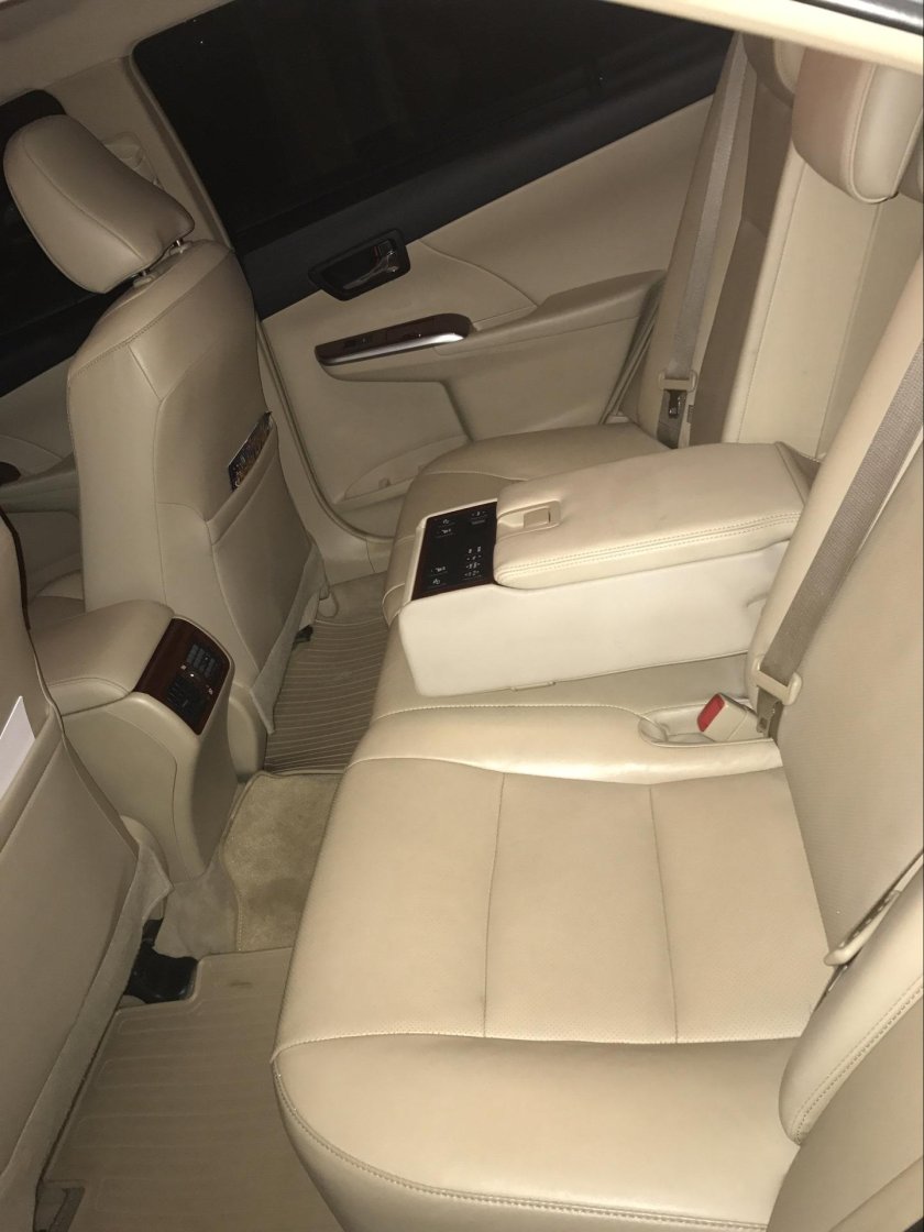 Камри 40 белый салон