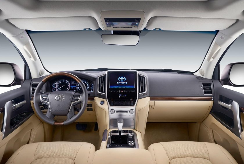 Toyota Land Cruiser 300 салон