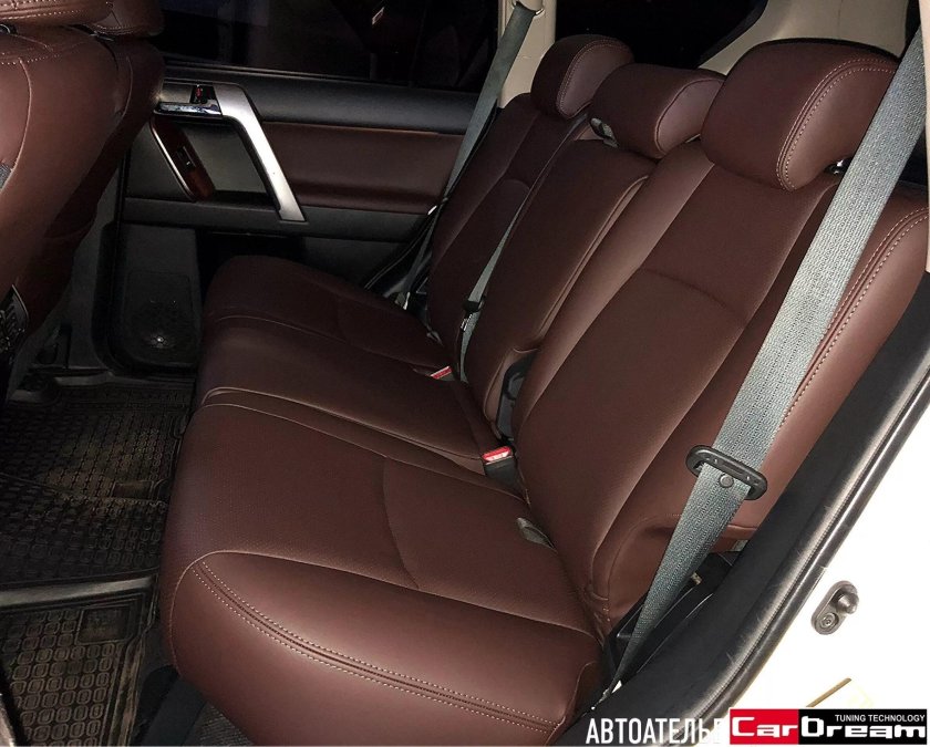 Кожаный салон Прадо 150