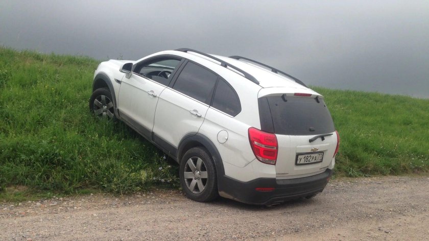 Шевроле Каптива дорожный просвет
