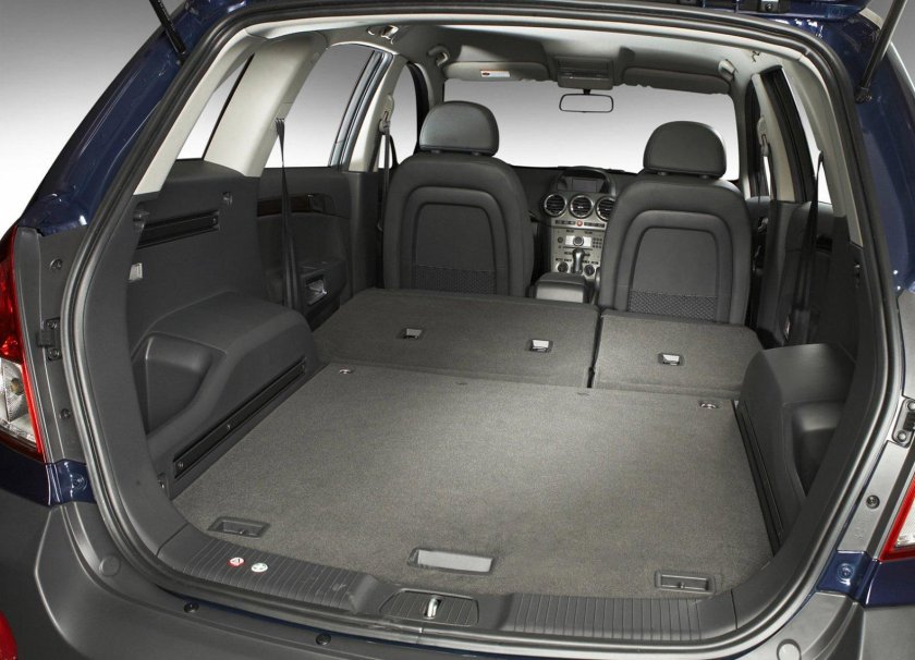 Шевроле Каптива 2008 багажник