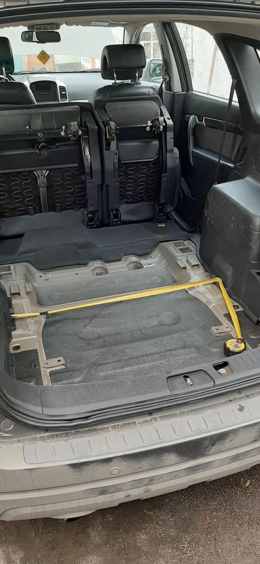 Шевроле каптива 2008 багажник