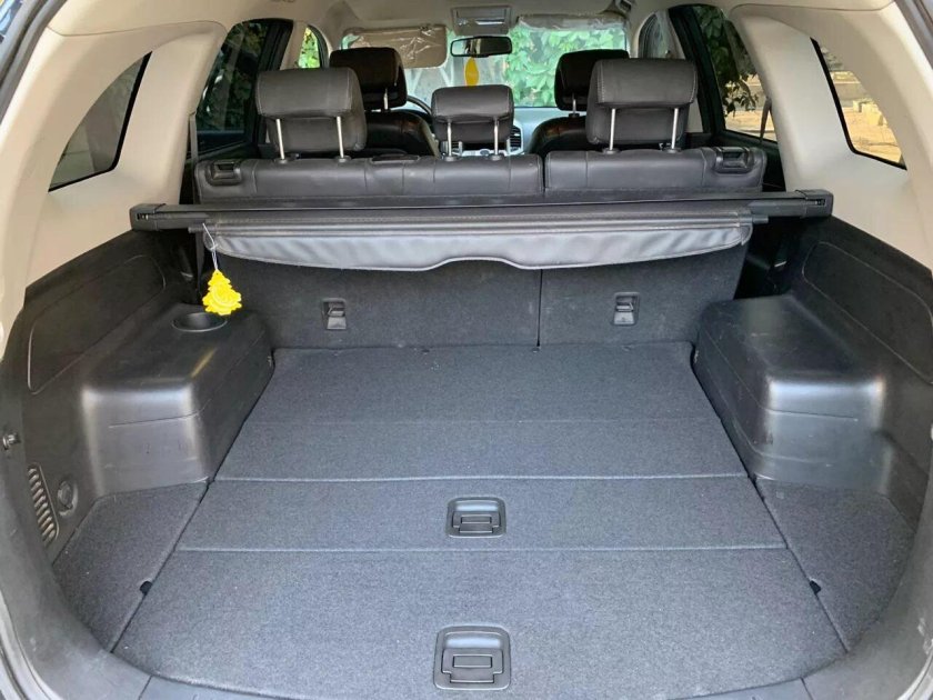Chevrolet Captiva 2012 багажник