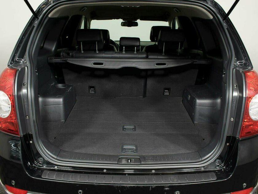 Шевроле Каптива размер багажника