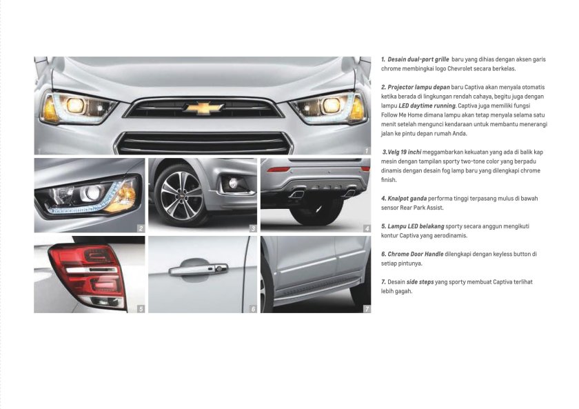 Chevrolet Captiva 4 характеристики