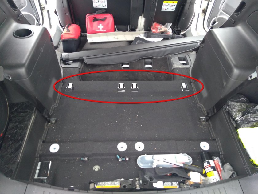 Шевроле Каптива с140 багажник