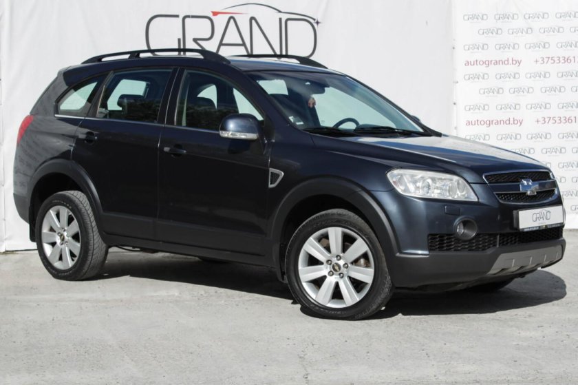 Chevrolet Captiva 2008 габариты