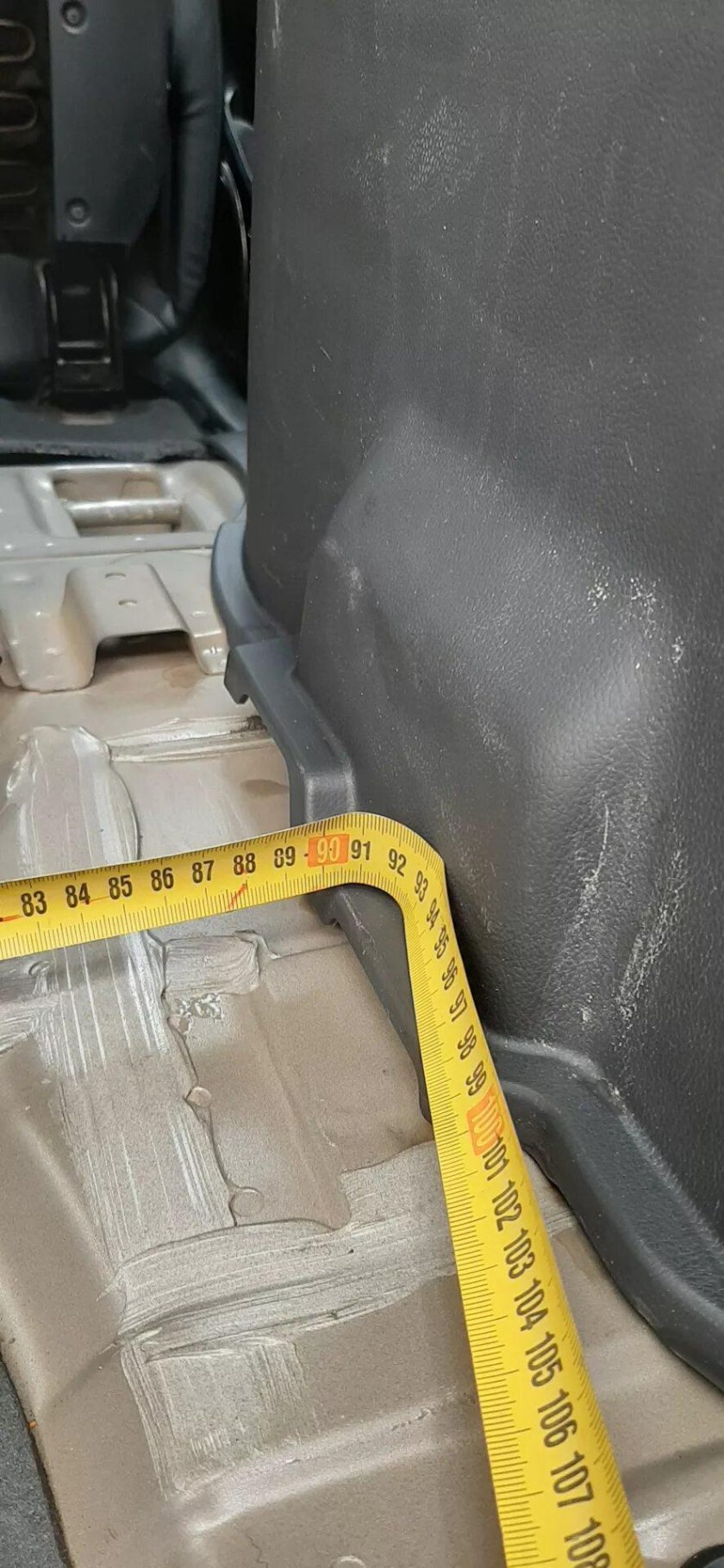 Размер багажника