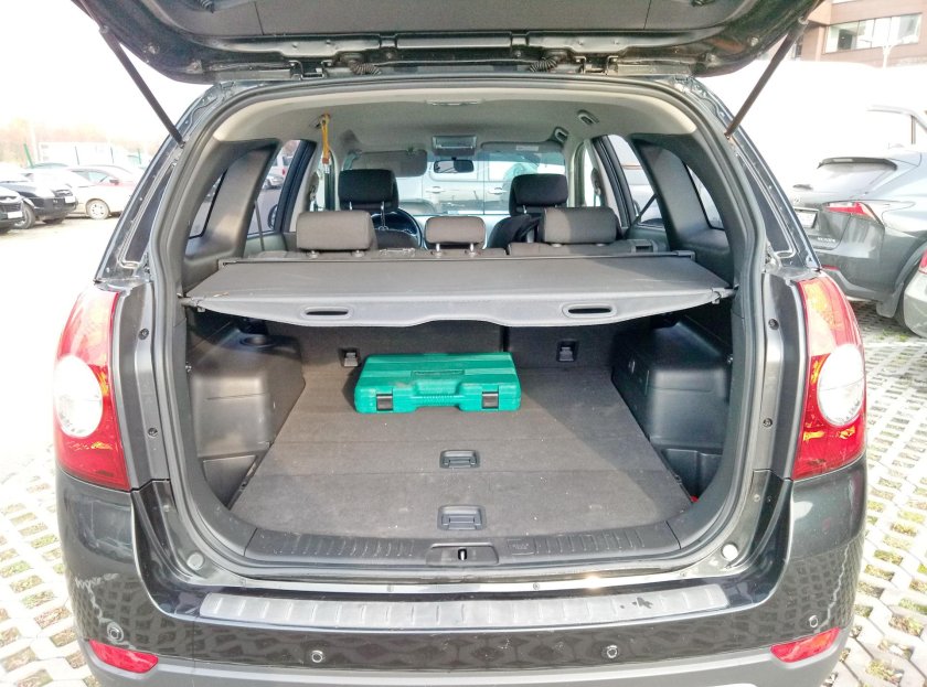 Chevrolet Captiva багажник