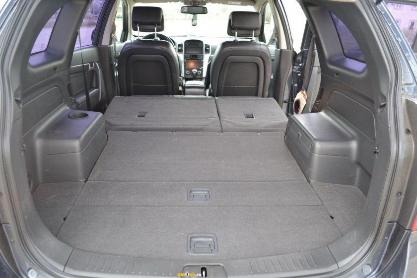 Шевроле Каптива 2008 багажник