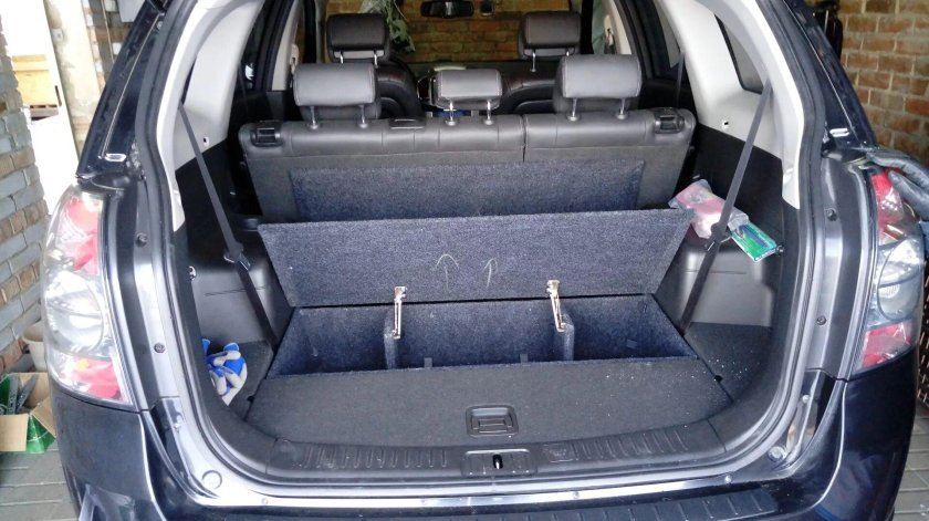 Chevrolet Captiva багажник