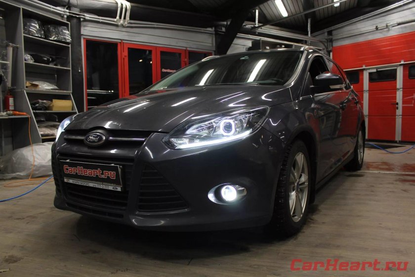 Лед ПТФ Форд фокус 3